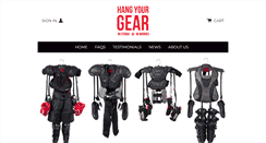 Desktop Screenshot of hangyourgear.com